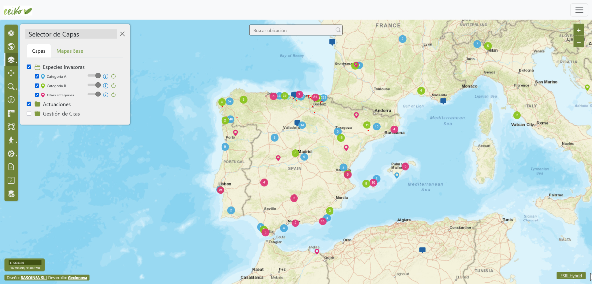 EEIKO, una plataforma colaborativa para el control y seguimiento de especies exóticas invasoras