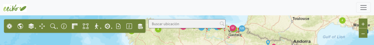 Herramientas de la aplicación EEIKO